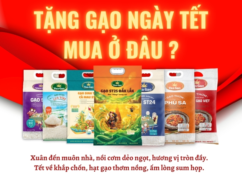 Mua Gạo Làm Qua Tết 