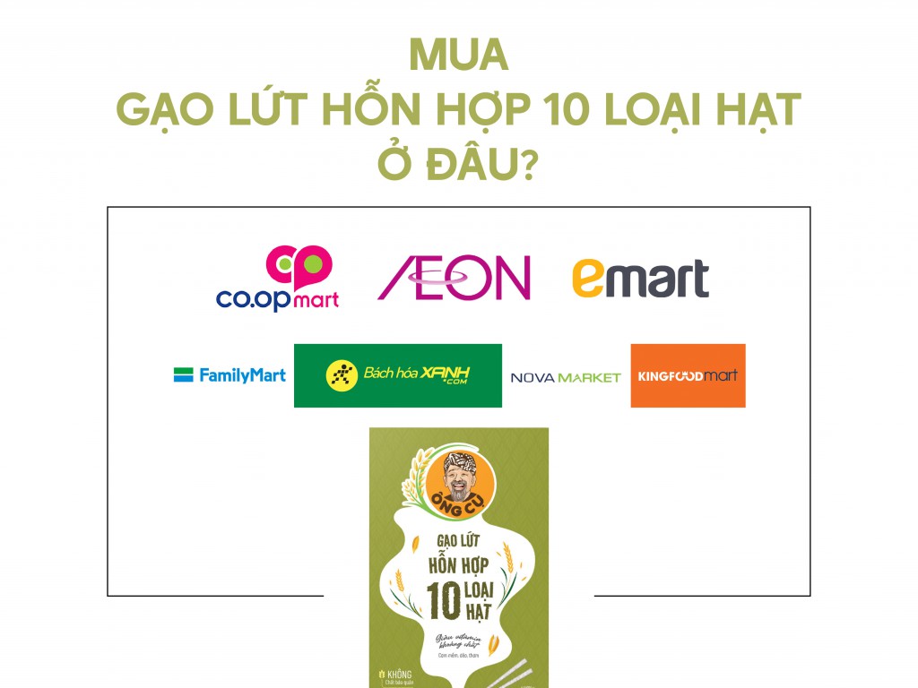 Mua gạo lứt hỗn hợp ở đâu