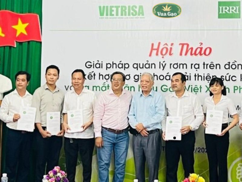 chứng nhận gạo việt xanh phát thải thấp